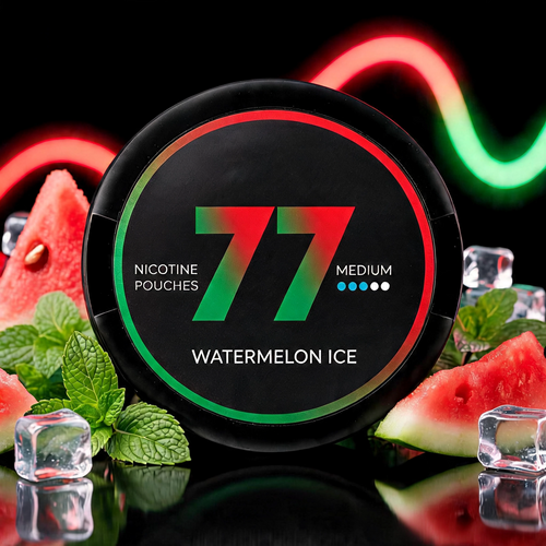 77 Watermelon Ice Nicotine Pouches
